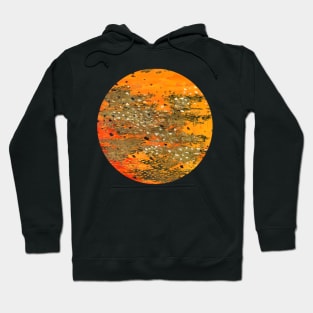 Sunset sea (circle II/II) Hoodie